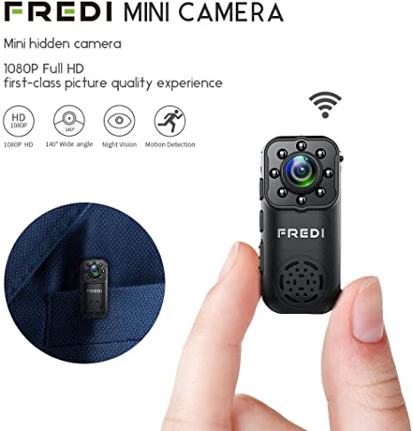 Camera siêu nhỏ Wi-Fi không dây HD Mini 1080P FREDI
