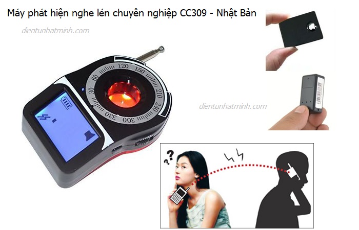 máy phát hiện nghe lén cc309