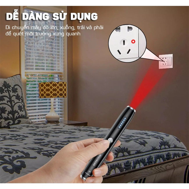 Bút dò tìm phát hiện máy nghe lén