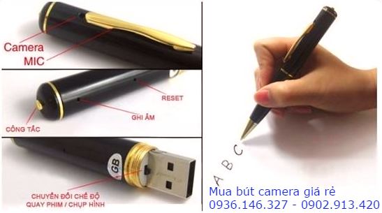 Bút camera giá rẻ tại Sài Gòn